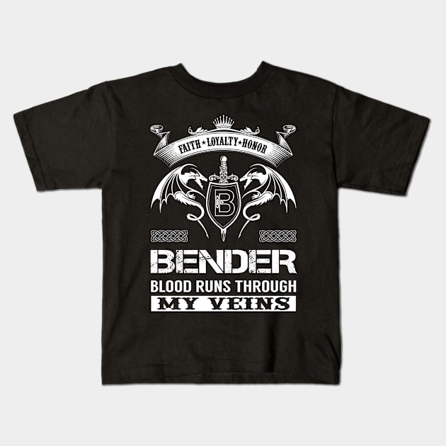 BENDER Kids T-Shirt by Linets